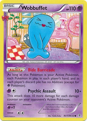 Wobbuffet - RC11/32 - Common