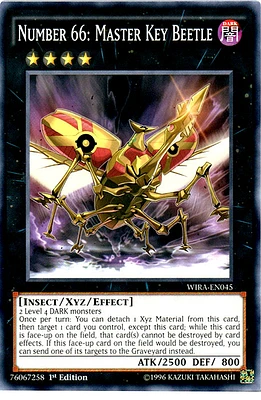 Number 66: Master Key Beetle - WIRA-EN045 - Common - 1st Edition