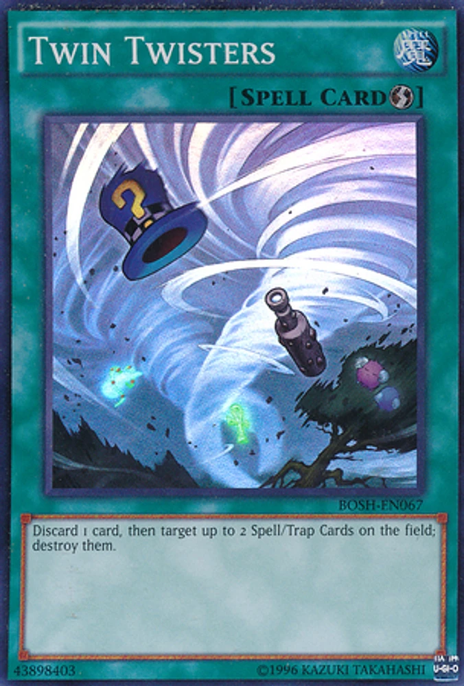 Twin Twisters - BOSH-EN067 - Super Rare - Unlimited Edition