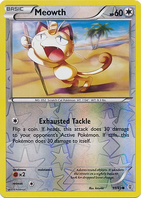 Meowth - 53/83 - Common - Reverse Holo