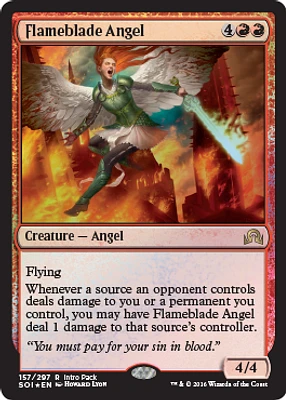 Flameblade Angel - Intro Pack Promo