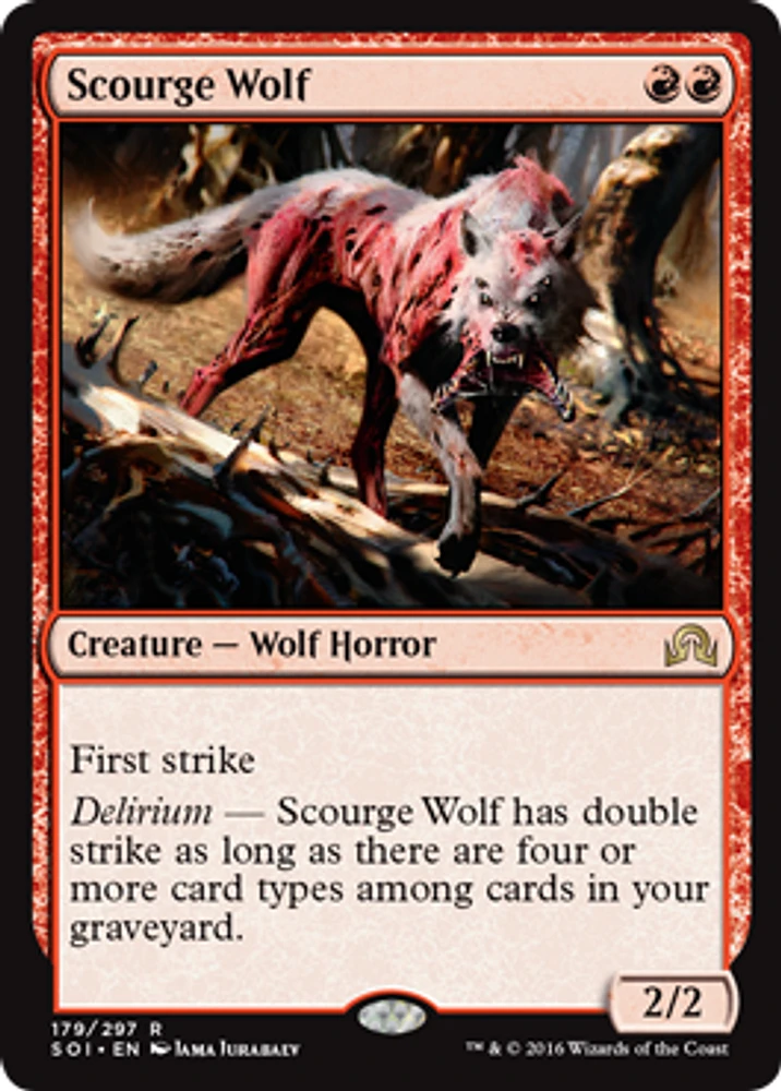 Scourge Wolf - Foil