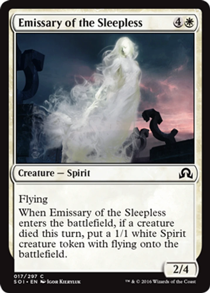 Emissary of the Sleepless - Foil