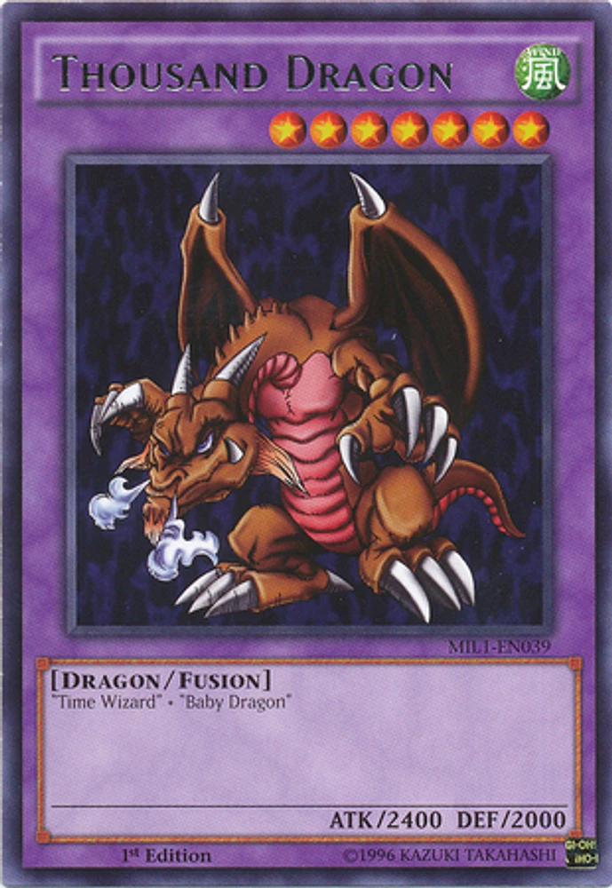 Thousand Dragon - MIL1-EN039 Rare 1st Edition