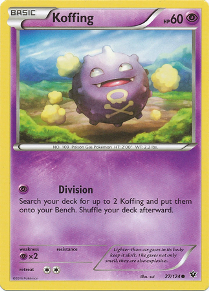 Koffing - 27/124 - Common