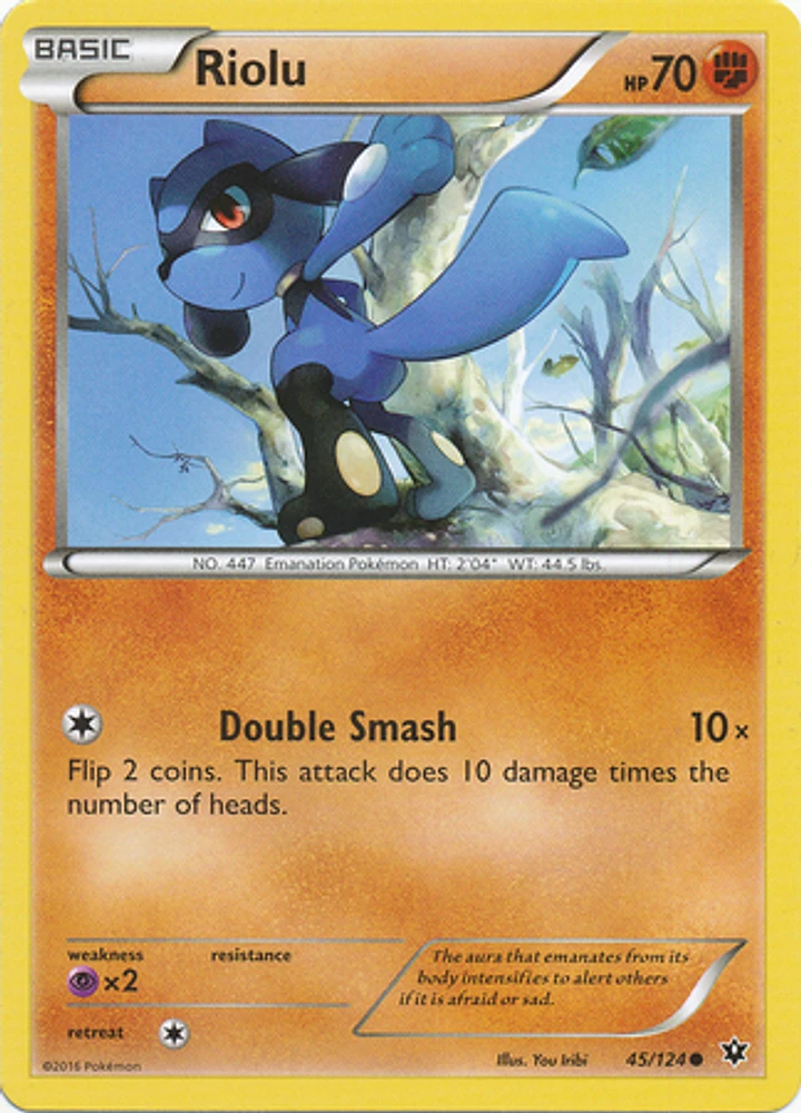 Riolu - 45/124 - Common