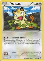 Meowth - 74/124 Common