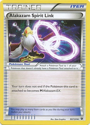 Alakazam Spirit Link - 90/124 - Uncommon