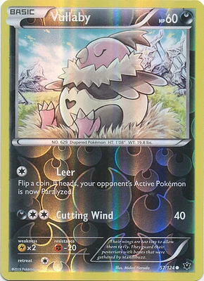 Vullaby - 57/124 - Common - Reverse Holo