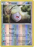 Whismur - 80/124 - Common - Reverse Holo