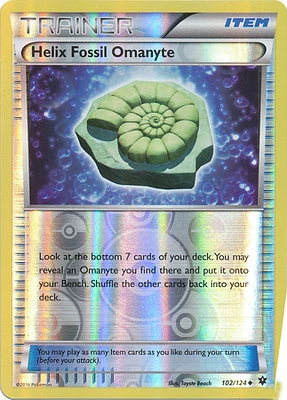 Helix Fossil Omanyte - 102/124