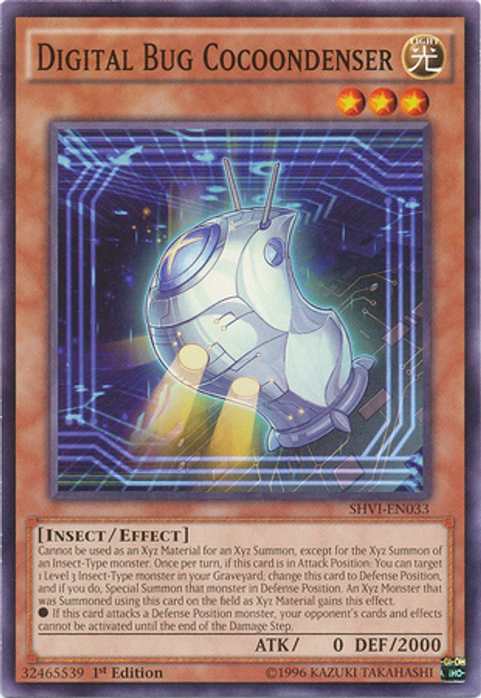 Digital Bug Cocoondenser - SHVI-EN033 - Common - 1st Edition