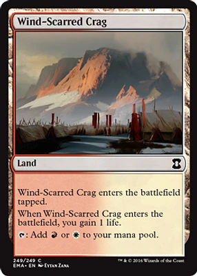 Wind-Scarred Crag - Foil