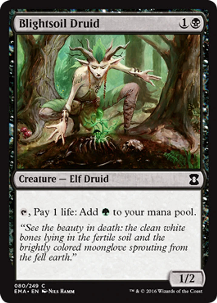 Blightsoil Druid - Foil