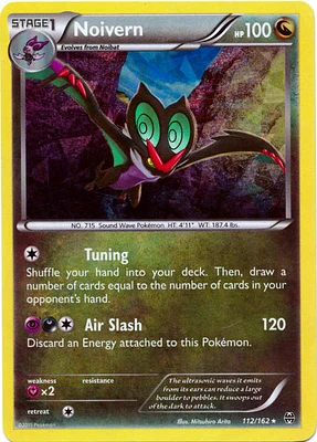 Noivern - 112/162 - Cracked Ice Holo Night Striker Theme Deck Exclusive