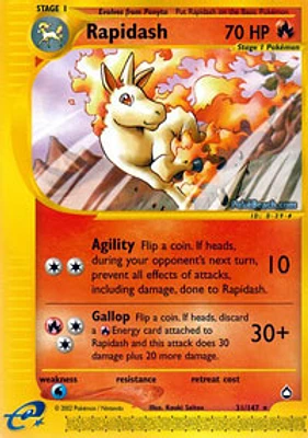 Rapidash - 31/147 - Rare