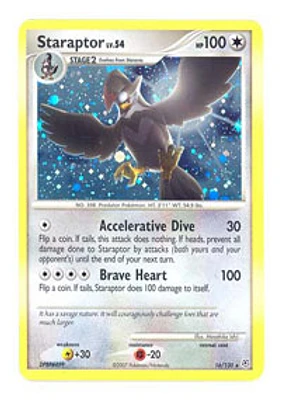 Staraptor - 16/130 - Holo Rare