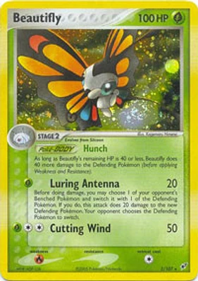 Beautifly - 2/107 - Holo Rare