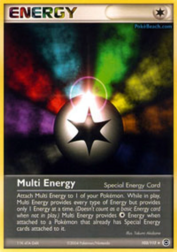 Multi Energy - 103/112 - Rare