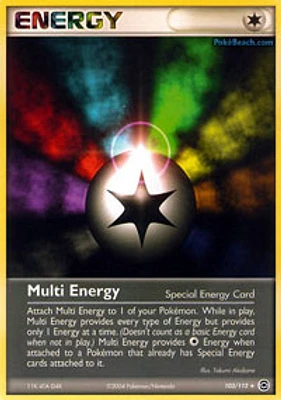 Multi Energy - 103/112 - Rare