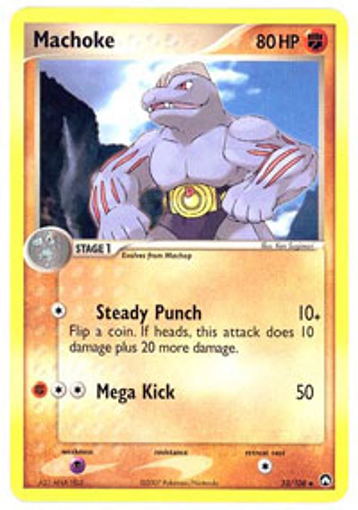 Machoke - 33/108 - Uncommon