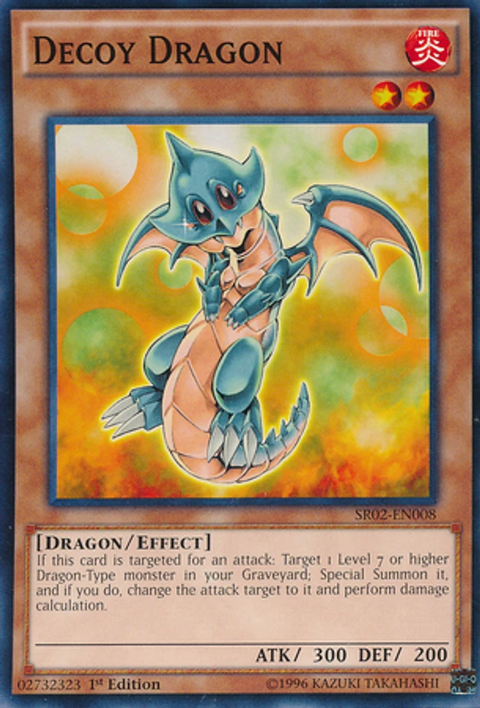 Decoy Dragon - SR02-EN008 - Common - 1st Edition