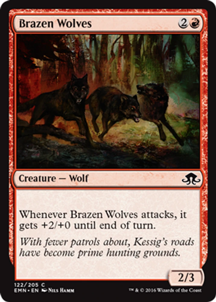 Brazen Wolves - Foil