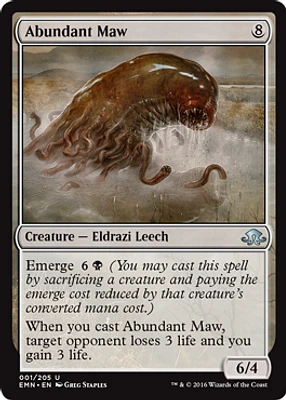 Abundant Maw - Foil