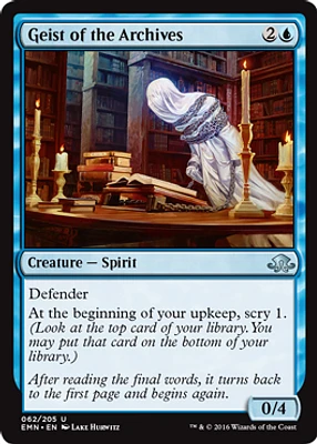 Geist of the Archives