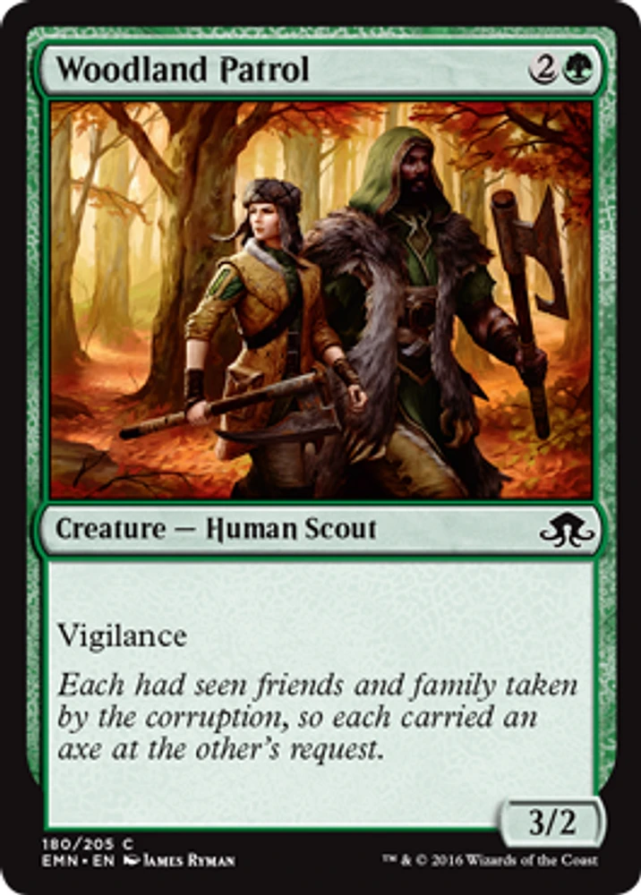 Woodland Patrol - Foil