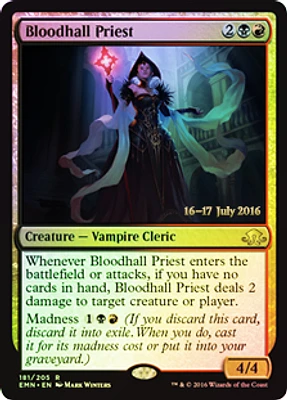 Bloodhall Priest - Foil Prerelease Promo