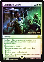 Collective Effort - Foil - Prerelease Promo