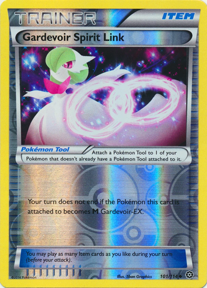 Gardevoir Spirit Link - 101/114 - Uncommon - Reverse Holo