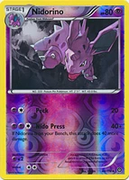 Nidorino - 44/114 - Uncommon - Reverse Holo