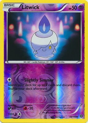 Litwick - 48/114 Common Reverse Holo