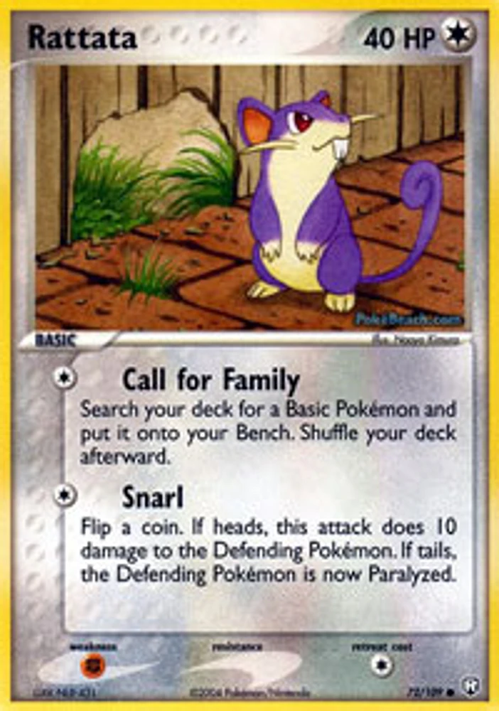 Rattata - 72/109 - Common