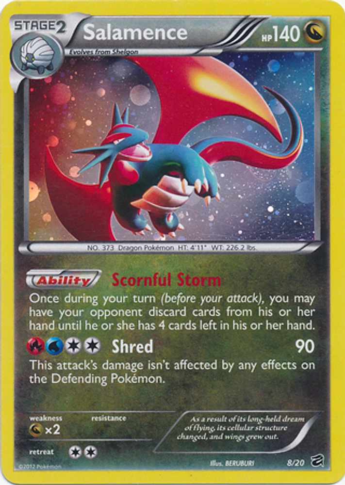 Salamence - 8/20 - Cosmos Holo Promo