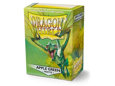 Dragon Shield Box of 100 in Matte Apple Green