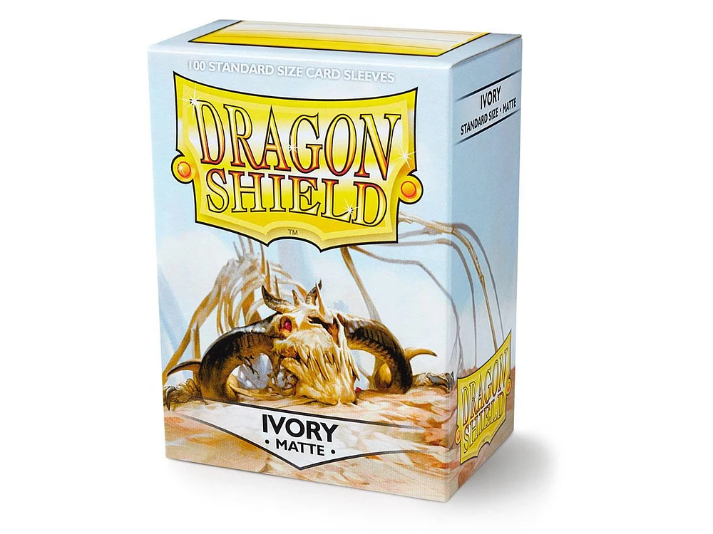 Dragon Shield Box of 100 in Matte Ivory