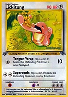 Lickitung - 38/64 - Uncommon - 1st Edition