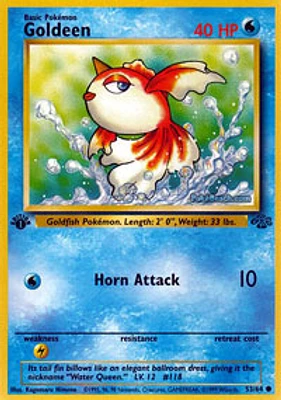 Goldeen - 53/64 - Common - 1st Edition