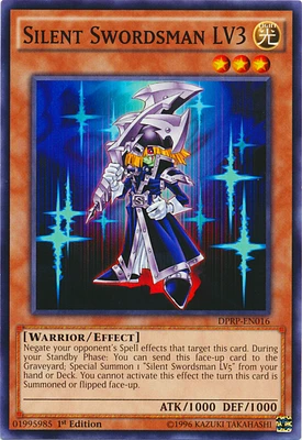 Silent Swordsman LV3 - DPRP-EN016 - Common - 1st Edition