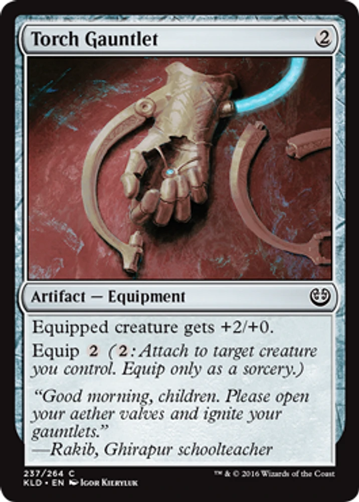 Torch Gauntlet - Foil