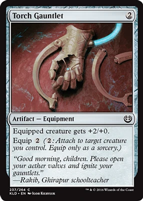 Torch Gauntlet - Foil