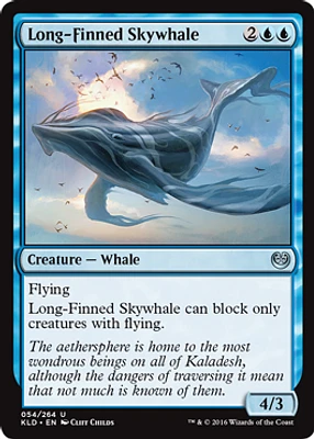 Long-Finned Skywhale - Foil