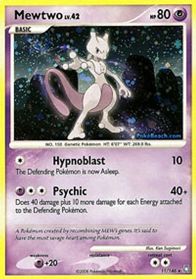 Mewtwo - 11/146 - Holo Rare