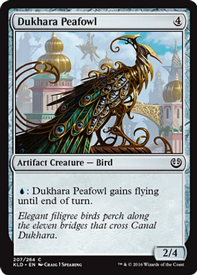 Dukhara Peafowl - Foil