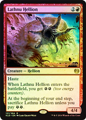 Lathnu Hellion - Foil - Prerelease Promo