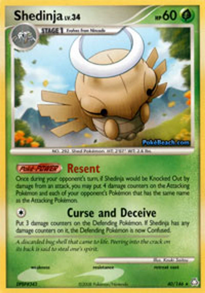 Shedinja - 40/146 - Rare