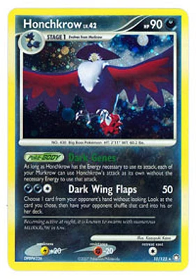 Honchkrow - 10/123 Holo Rare